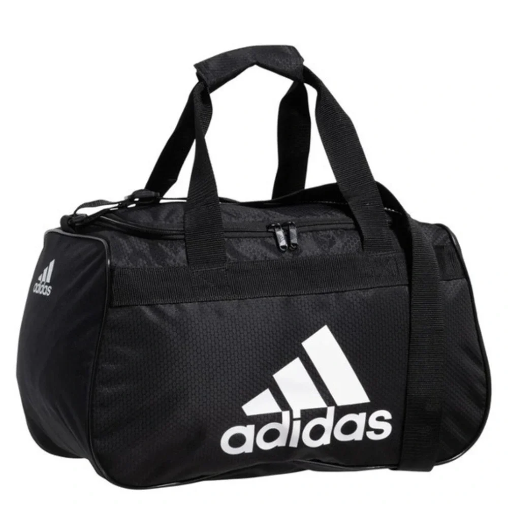 Adidas Duffel Bag Defender Medium Black Gym Travel Carry On Sports Training New‎
